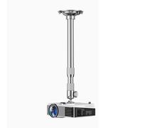 Universal Ceiling Wall Projector Mount Bracket Adjustable Hanging Holder for Mini Projectors Sturdy Wall-Mounted Hanger Stand Ideal for Home Theater and Presentations