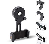 Universal Cell Phone Photography Adapter- LUXUN Smart Phone Adapter Mount-Quick Smartphone Adapter Holder Clip Bracket for Binoculars Telescope Monocular Spotting Scope Microscope Accessories