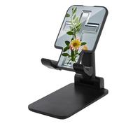Universal Cell Phone Stand for Desk Adjustable Mobile Flower Branches on The Cross Phone Holder Mount Cradle Dock Compatible with 4.0-8.0 Inch Smartphones Portable Office Desktop Accessories Decor