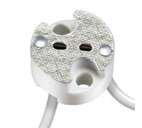 Universal Ceramic Socket for G4, G5. 3, GY6 Low Voltage Socket 12 V Max. 25 W