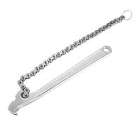 Universal Chain Wrench 12 Inch For Large Pipes | Premium chrome vanadium steel, heat-treated forging, 12-inch length, industrial durability, high torque capacity