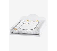 Universal Changing Table Topper, Nuage white