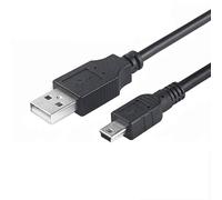 Universal Charging Cable for PS3 console, USB 2.0 Type A to Mini B Cable, Mini Charging Cable, Dash cam cable, MP3 Player, Digital Cameras, USB A to USB B 1.5m long