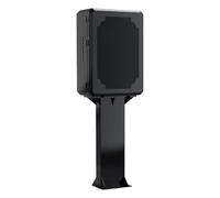 Universal Charging Station Cable Storage Box, Electric Vehicle Charging Station Floor Stand, Large Capacity Design, Suitable for Most Chargers On the Market(Black,80 * 60 * 25cm/2)