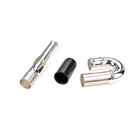 Universal Children Flute Head Joint Replacement Detachable Metal Mouthpiece Flutes Headjoint Wind Instrument Musical Equipment