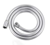 Universal Chrome Shower Pipe, Shower Hose Handheld 1-3m PVC/Steel GI/2 High Pressure Explosion Proof(PVC Material-3.0m)