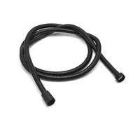 Universal Chrome Shower Pipe, Stainless Steel Flexible Shower Head Hose, Multicolor, 2-3m Bathroom Low Water Pressure(Black,3.0M)