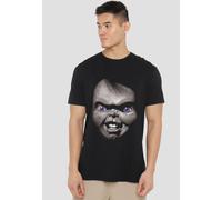 Universal Chucky Good Guys Large Face T-Shirt, Black | Size: 2XL Universal Black 2XL