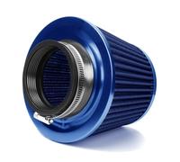 Universal Clamp-On Air Intake Filter, High Performance, Washable Filter, Replacement Air Filter, Flange Diameter 4inch/100mm (Blue)