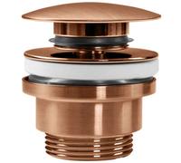 Universal Click-Clack Plug Rea Brushed Copper, Brass