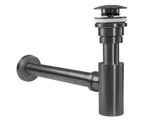 Universal Click-Clack Washbasin Siphon Rea Titanium