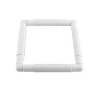 Universal Clip Frame Set, 20.3 x 20.3cm Plastic Embroidery Hoop Sewing Hoops Stitching Frame for DIY Sewing Cross Stitch Quilting(20.3 * 20.3cm)