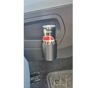 Universal Clip-On Car Cup Holder - Portable Drink Holder for Polestar 2 & Most Vehicles - Easy Installation, Secure Fit - Black Plastic Beverage Organizer for Car Interiors