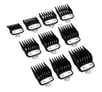 Universal Clipper Guards Comb Set, 10 Packs Kinds of Sizes of Professional Hbair Clipper Card Com Fitting Replacement, Great Fits for Professional All Full Size Wahl Clippers/Trimmers Attachment