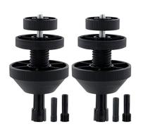 Universal Clutch Alignment Tool Clutch Centering Set, 3-Piece Clutch Alignment Tool Kit, Durable Glass Reinforced Nylon and Steel Construction, Clutch Alignment Dismantle Clutch Correction Tool