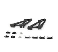 Universal CNC Aluminum Alloy Rear Wing Spoiler Mount Brackets, Lightweight Racing Tail Spoiler Legs with Powder - Coated Finish for All Cars, Improves Aerodynamics and