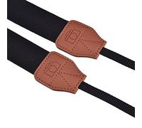 Universal Colorful Polyester Fabric Camera Strap for SLR and DSLR Cameras (Black)