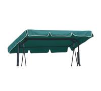 Universal coloured replacement canopy for Garden Swing Cover 2 seater size 112 x 166 cm Patio Hammock Cover Top Garden Outdoor green [101]