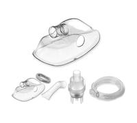 Universal Compressor Nebulizer Accessories, Mask for Kids and Adults, Nebulizer Cup, Mouthpiece, Air Tube - Full Set of Kit for Steam Inhaler Replacement Parts, AITX WK-03