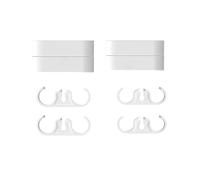 Universal Computer Water Cooler Tube Pipe COMB Arrange Fixed Buckle Clip PC DIY Accessory Clips White