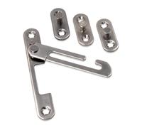 Universal Concealed Window Restrictor Auto-Lock Kit (2 Pack) - Left
