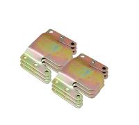 Universal Connectors Sectional Interlocking Furniture Brackets Sofa Couch Connector Clips Metal Joiner Connecting Picture Frame Hardware Accessories(A-6PCS)