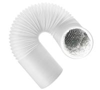 Universal Cooker Hood Extractor Vent Hose PVC Aluminium Foil Insulated Duct Outlet Pipe (6" x 2.5m)