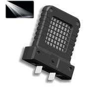 Universal Cordless LED Work Light, Work Lights for Portable Power Pack, High Brightness Floodlight Waterproof, Handheld Workshop Lamp for Job Site, Garage, Camping, Outdoor Lighting(Black)