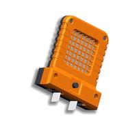 Universal Cordless LED Work Light, Work Lights for Portable Power Pack, High Brightness Floodlight Waterproof, Handheld Workshop Lamp for Job Site, Garage, Camping, Outdoor Lighting(Orange)