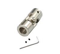 universal coupling Rotatable 2/2.3/3/3.17/4/5/6/8/10mm Boat Car Shaft Coupler Metal Cardan Joint Motor Connector Universal Joint Coupling Gimbal Couplings(5mm-5mm)
