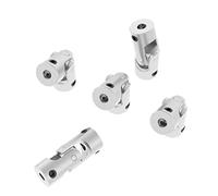 universal coupling Rotatable Coupling D8 L18 Universal Joint Diameter 8mm Length 18mm Many Size Model Ship Model Car Coupler Gimbal Joint Cardan(2mm to 2.3mm)
