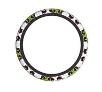 Universal Cow Patterns Print Steering Wheel Cover – Breathable Car Steering Wheel Cover for Cars, Trucks, SUVs, and ATVs