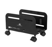 Maclean MC-851 Universal Computer Stand Wheels Mobile CPU Stand Computer Trolley Up To 10kg Trolley PC Desktop