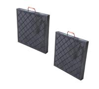 Universal Crane Outrigger Pads - Non-Slip Leveling Pads for Cranes and Wreckers - Durable Ground Protection with Textured Surface