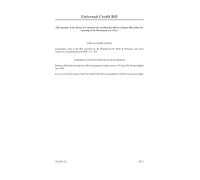 Universal Credit Bill [as brought from the Commons] (House of Lords) HLB 123