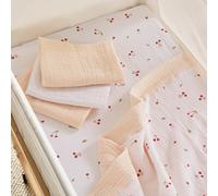 Universal Crib/Co-Sleeper Bedding Set - Ditsy Cherry