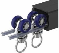 Universal Curtain Track for Room Dividers - Includes Roll Hooks Hardware and End Cap HeavyDuty Black WallMounted Curtain Rod 9.5m/31.2ft for HospitalStyle Privacy Solutions