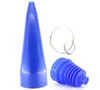 Universal CV Boot Installation Mount Cone Tool CV Boot Joint Kit For Fitting Universal Stretch CV Shaft Replacement (Blue Shaft Set+Blue CV Boot Tool)