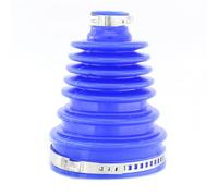 Universal CV Boot Installation Mount Cone Tool CV Boot Joint Kit For Fitting Universal Stretch CV Shaft Replacement (1X Blue Shaft+2 Clamps)
