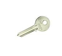 Universal Cylinder Blank Key (Pack Of 10) Silver (One Size)