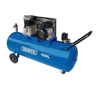 Draper Air Compressor - Belt Drive, 3HP, 150ltr