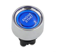Universal DC 12V/ 50A Push Button Switch, LED Car Engine Start Stop Button Momentary for Car Truck Boat RV ATV (Blue)