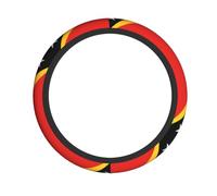 Universal Democratic Republic of Timor-Leste Print Car Steering Wheel Cover – Breathable & Sweat-Absorbent for Sedans, SUVs, Trucks