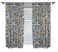 UNIVERSAL DESPICABLE ME "Jailbird Drop Curtain Set, Multi-Colour, 72 Inch