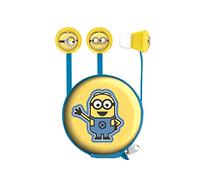 Universal Despicable Me Minions Stereo Earphones, case included, jack, blue/yellow, HP008DES