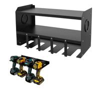 Universal Dewalt Makita Bosch Drill Impact Driver Wall Charging Rack Storage