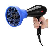 Universal Diffuser for Hairdryer, Enhances Curly Care and Styling, Salon Quality Attachments, for Curly or Wavy Hair Styling, Dry and Gain Maximum Volume Without Frizz, for All Types, Blue