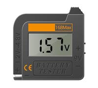 Universal Digital Battery Tester Checker For All Battery C, AA, AAA, D, N, 9V 6F22 and 1.5V button cell batteries Electrical Equipment (Requires No Battery for Operation)