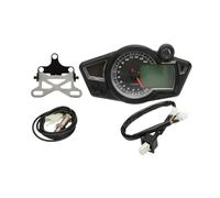 Universal Digital Motorcycle Odometer Meter Tachometer Motorbike Moto Dashboard 12V 0-14000 Dashboard Tachometer Gauge