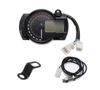 Universal Digital Motorcycle Odometer Tachometer Meter Instrument Adjustable MAX 299KM/H 7colors Dashboard Dashboard Tachometer Gauge